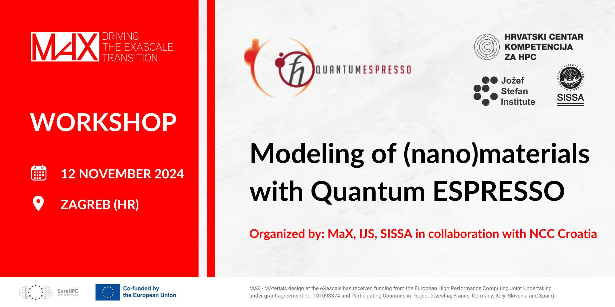 Modeling of (nano)materials with Quantum ESPRESSO