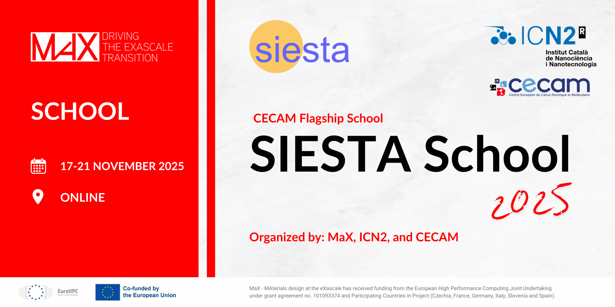 SIESTA School 2025