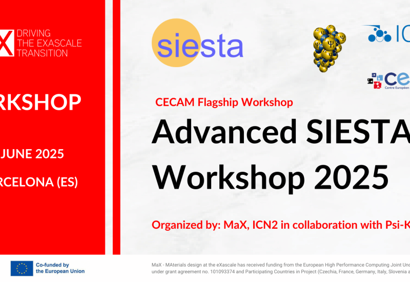 Advanced SIESTA Workshop 2025