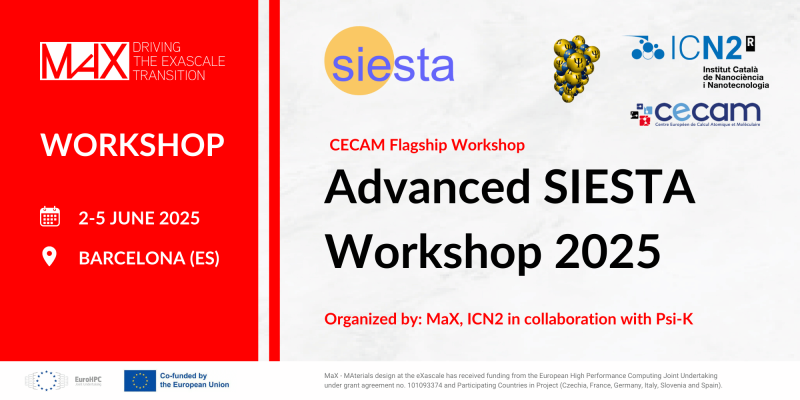 Advanced SIESTA Workshop 2025